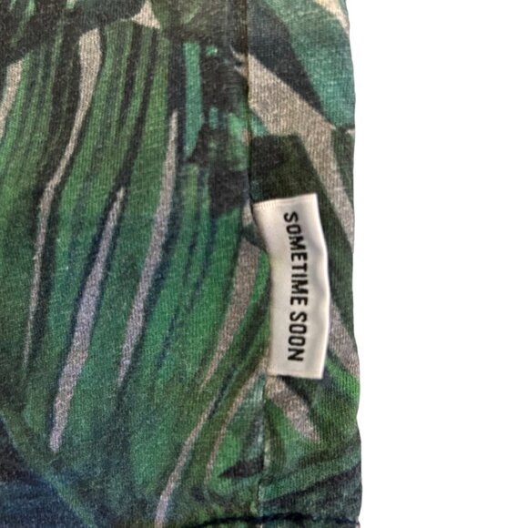 Sometime Soon Palm Tree Leaves T Shirt Kids 6Y - Picture 3 of 5